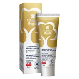 Manuka Zdravje medeno-propolis zobna pasta brez fluoridov, 75 ml