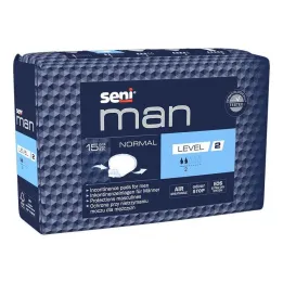 Seni® Man inkontinenčna blazinica normalni nivo 2, 15 kosov