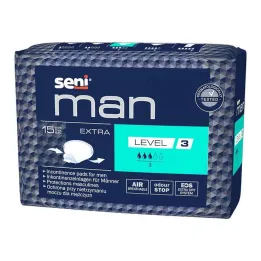 Seni® Man inkontinenčna blazinica extra level 3, 15 kosov