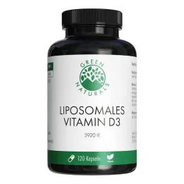 Green Naturals Vitamin D3 liposomske visokoodmerne kapsule, 120 kosov