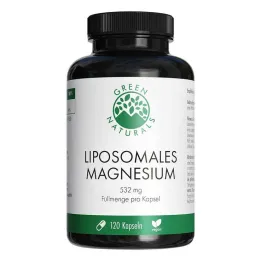 Green Naturals Magnezijev citrat liposomske rastlinske kapsule, 120 kos