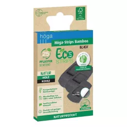 HÖGA-STRIPS Bambus črn sortiran Eco natural, 25 kos