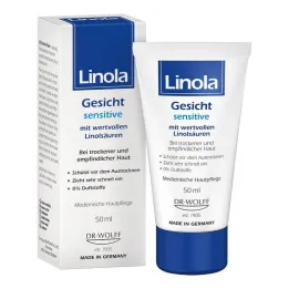Linola krema za občutljiv obraz, 50 ml