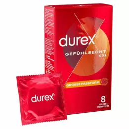 DUREX Sensitive XXL Kondomi, 8 kos