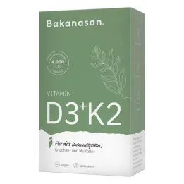 Bakanasan Vitamin D3 + K2 kapsule, 60 kos