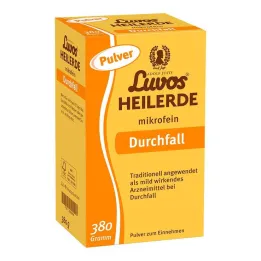 Luvos zdravilna glina, mikrofini prašek za drisko, 380 g
