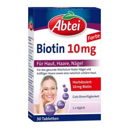 Abbey Biotin 10 mg tablete, 30 kom