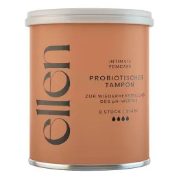 Ellen probiotični tampon močan, 8 kosov