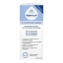 Replens pH napolnjeni aplikatorji za vaginalni gel, 4 kos