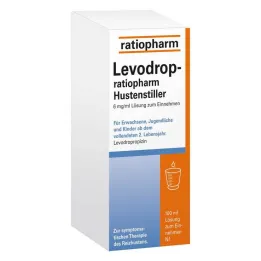Levodrop-ratiopharm zaviralec kašlja 6 mg / ml raztopina, 100 ml