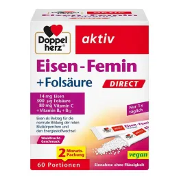 Doppelherz Iron-Femin Direct Pellets, 60 kos