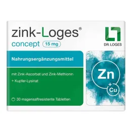 Zinc-Loges koncept 15 mg gastrorezistentne tablete, 30 kom