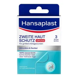 Hansaplast drugi zaščitni obliž za kožo velik, 3 kosi