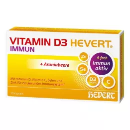 VITAMIN D3 HEVERT Imunske kapsule, 30 kos