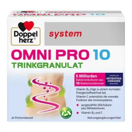 Zrnca za pitje sistema Doppelherz Omni Pro 10, 20 kos