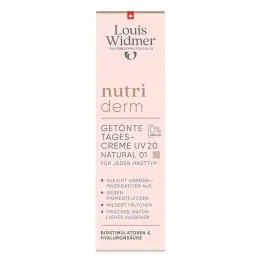 Widmer nutriderm tonirana dnevna krema UV 20 natu.01 brez P, 30 ml