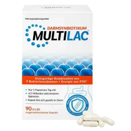 Multilac Synbiotic gastrorezistentne kapsule, 3x30 kom