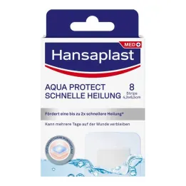 Hansaplast Aqua Protect obliži, hitro celjenje, 8 kosov