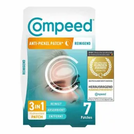 Compeed čistilni obliž proti mozoljem, 7 kos