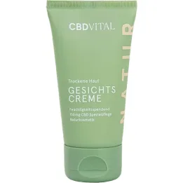 CBD VITAL krema za obraz za suho kožo, 50 ml