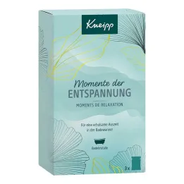 Darilni set Kneipp kristali za kopel trenutki sprostitve, 3x60 g