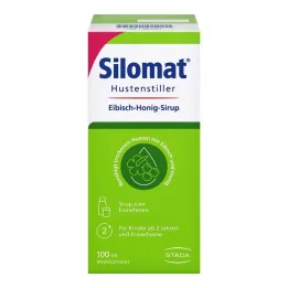 Silomat medeni sirup močvirskega sleza za zaviranje kašlja, 100 ml