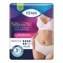 Inkontinenčne hlače Tena Silhouette Plus L bele, 10 kom