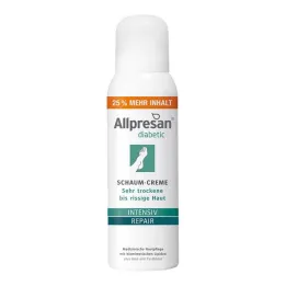Allpresan Diabetic Inten.+ Krema za popravilo s peno urea, 125 ml