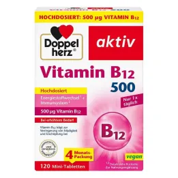 Doppelherz Vitamin B12 500 tablet, 120 kos