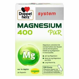 Doppelherz Magnesium 400 Pur system kapsule, 30 kos