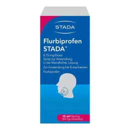 Flurbiprofen STADA 8,75 mg / odmerek Spray Anw.Oral, 15 ml