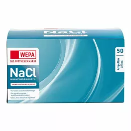 WEPA Inhalacijska raztopina NaCl 0,9%, 50X5 ml