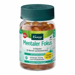 Gumiji Kneipp Mental Focus, 30 kos