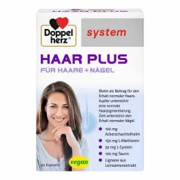 Doppelherz Hair Plus system kapsule, 30 kosov