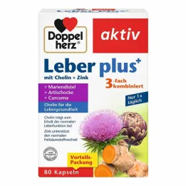 Doppelherz jetra plus kapsule, 80 kosov