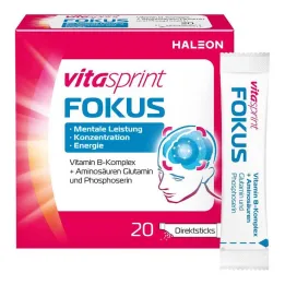 Palice Vitasprint Focus Direct, 20 kos
