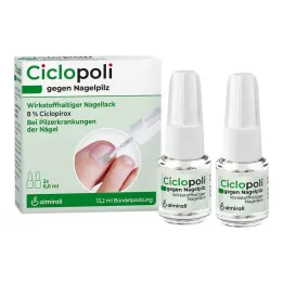 Ciclopoli proti glivicam na nohtih, 2X6,6 ml