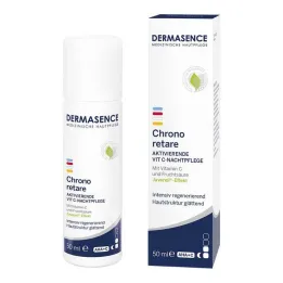 DERMASENCE Chrono retare active.VIT-C nočna nega, 50 ml