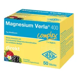 Magnezij Verla 400 Wild Berry Direct zrnca, 50 kos