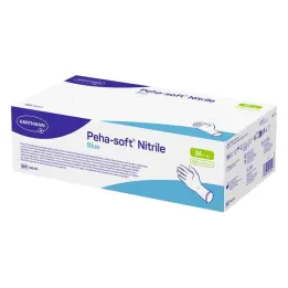 Peha-Soft nitril modre preiskovalne rokavice nesterilne pf M, 150 kosov