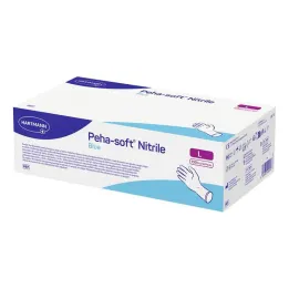 Peha-Soft nitril modre preiskovalne rokavice nesterilne pf L, 150 kosov