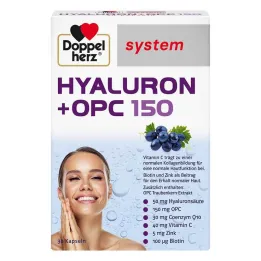 Doppelherz Hyaluron + OPC sistem kapsule, 30 kos