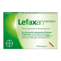 Lefaxan protect trde kapsule, 15 kos