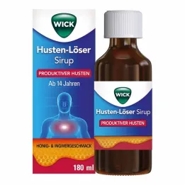 WICK Sirup za lajšanje kašlja z okusom medu 200mg /15ml, 180 ml