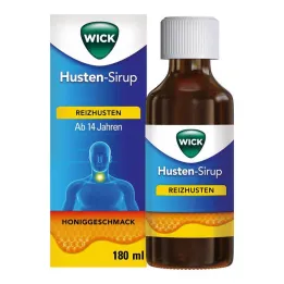 WICK Sirup za suh kašelj z medom, 180 ml