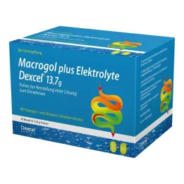 Makrogol plus elektroliti Dexcel 13,7 g Ple, 30 kos