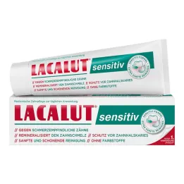 Lacalut občutljiva zobna pasta, 75 ml