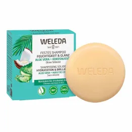 Weleda trdni šampon za vlago & sijaj, 50 g