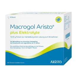 Macrogol Aristo plus elektroliti 13,72 g Ple, 20 kos