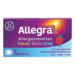 Allegra tablete za alergije otroci 10 mg topljive tablete, 20 kom
